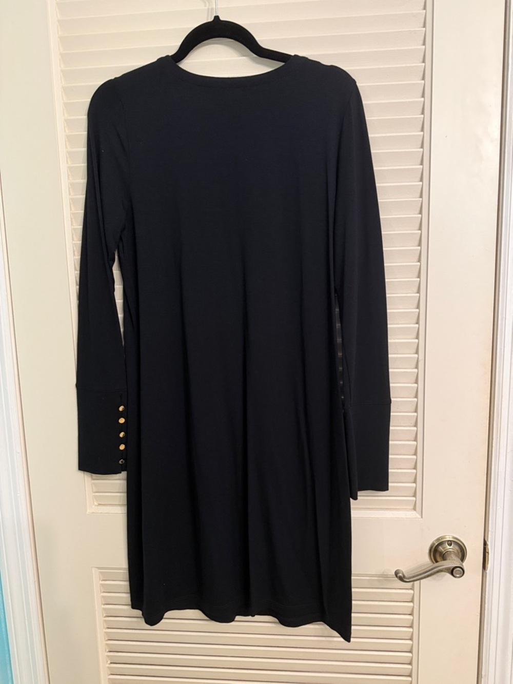 Lilly Pulitzer Ellis Black Noir UPF 50+ Dress Size Large - Picture 5 of 5